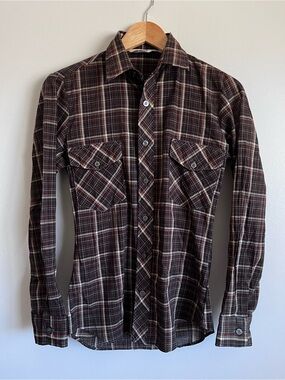 Vintage 1980s Sears button up shirt